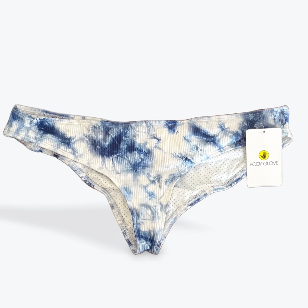 Body Glove Blue Tie-Dye Bikini Bottom XL